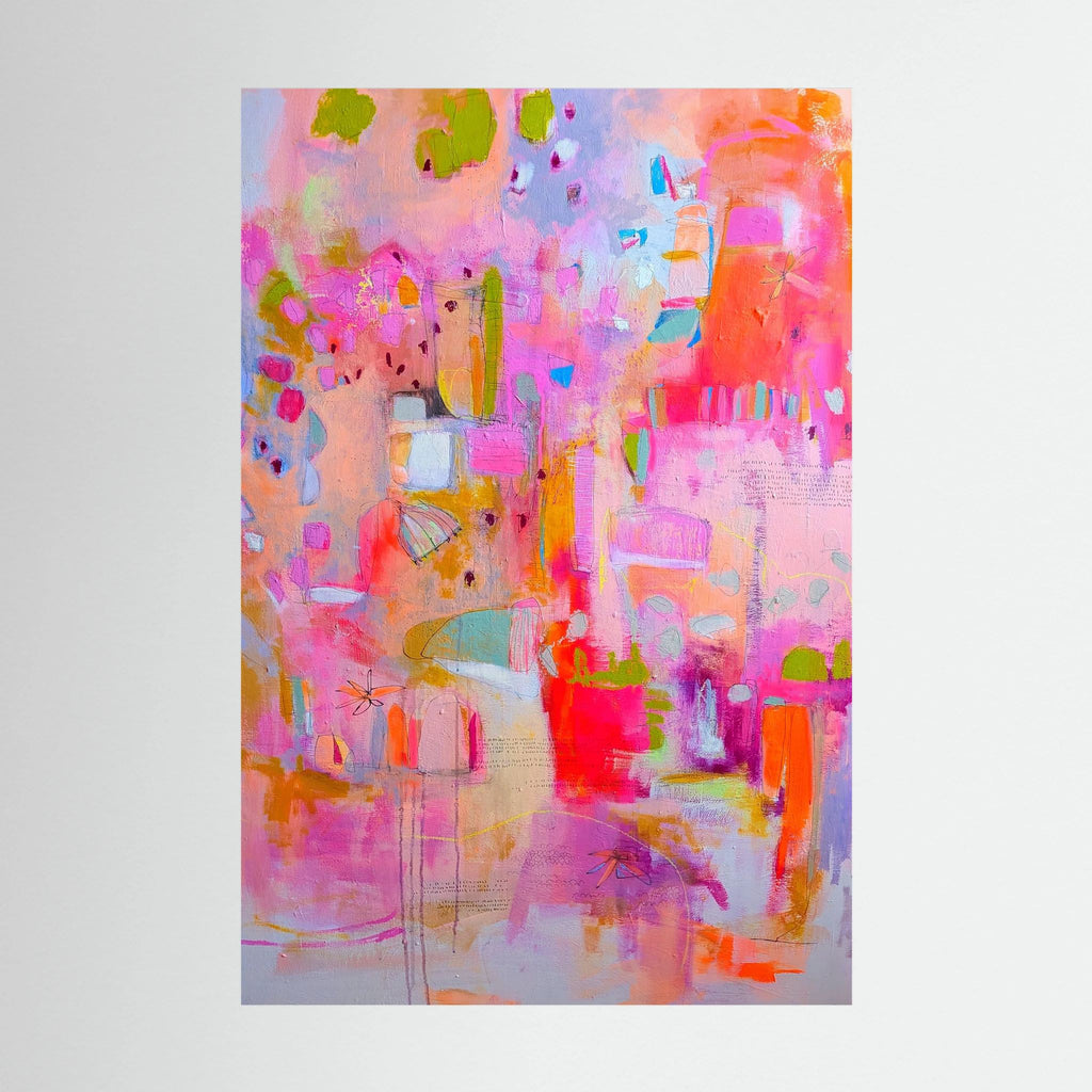 Walking home -print 